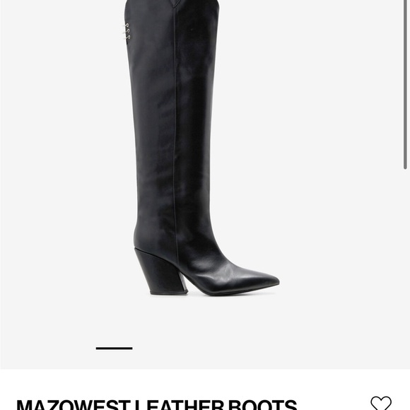 IRO Knee High Leather Boots (Mazowest Leather Boot) - Picture 9 of 9